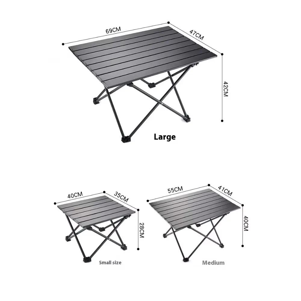 Portable Camping Table Ultralight Folding Dinner Desk Furniture Outdoors Camping Table Save Space Foldable Garden Picnic Tables