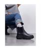 Fitflop [F-Mode] Women'S Waterproof Leather Chelsea Boots - All Black (Ft59K2B095)