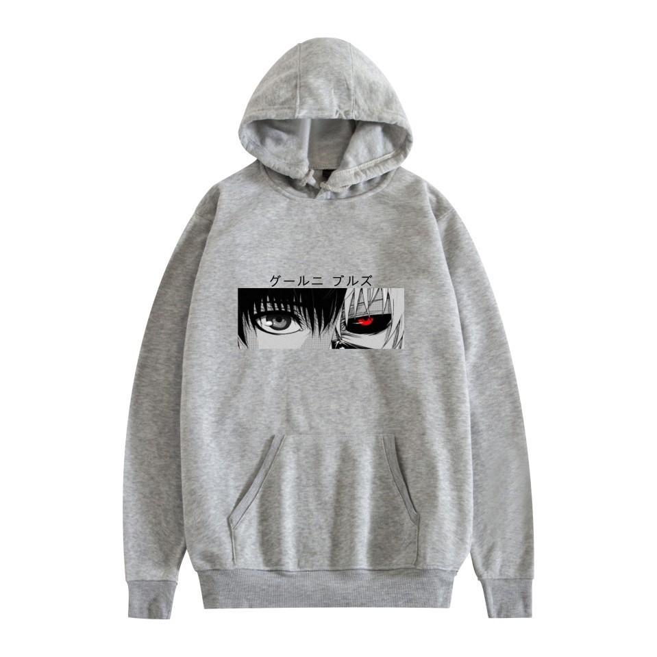 New Tokyo Ghoul Quadratic Element Japaneses Comics Hoodie New Tracksuit Men Women Fashion Autumn Winter Fleece Sweatshirt Loose