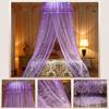 Ruffle Dome Ceiling Mosquito Net Princess Mesh Canopy Dust-proof Bedroom Decor