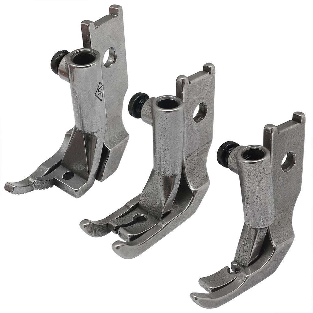 Double Toe&Left Toe& Right Toe Presser Foot Compatible with/Replacement For PFAFF 335 145 245 545 Sewing Machine Accessories