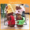 Cute Capybara Plush Pendant For Bags And Keychains With Ultra Soft Pp Cotton Fill