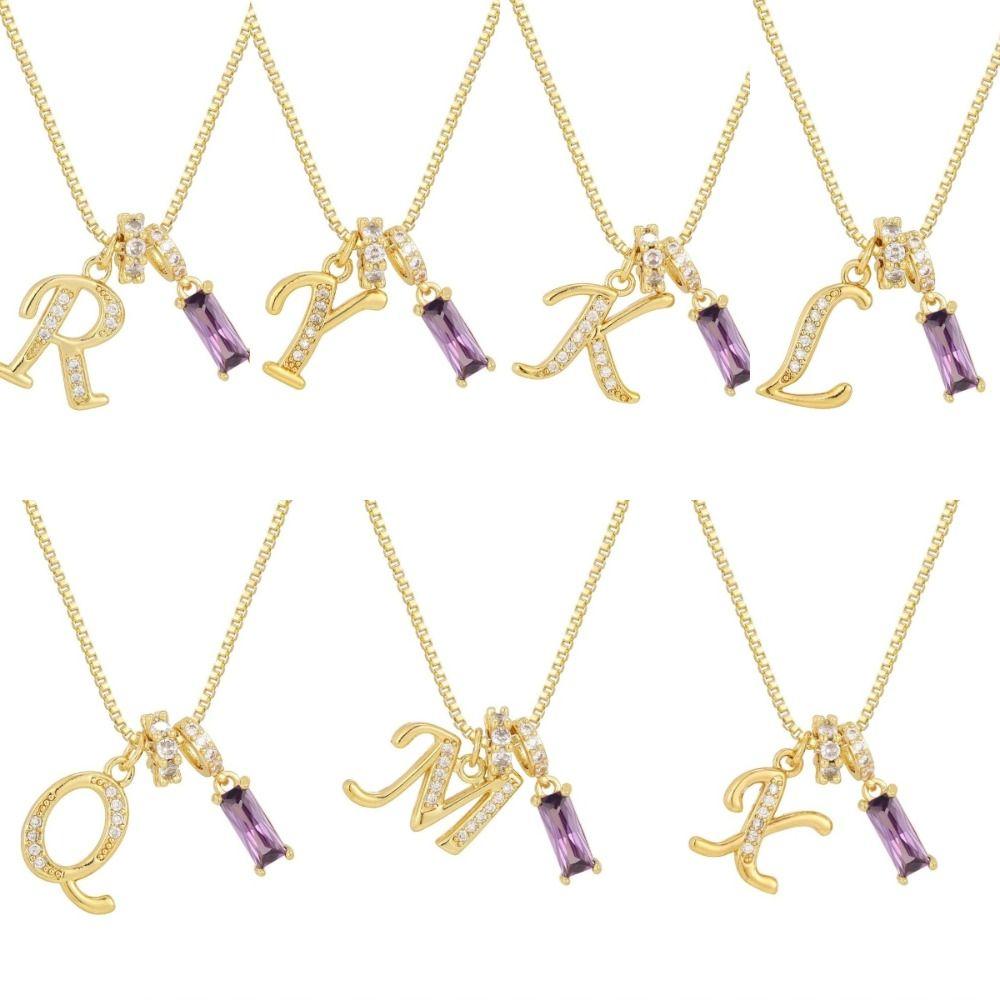 Hypoallergenic Letter Jewelry Adjustable Fashion Pendants Necklace Pendant  for Women Jewelry
