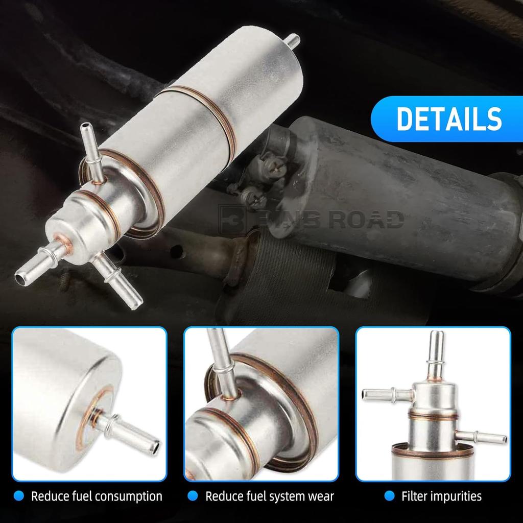 1634770801 Fuel Filter Compatible with Mercedes Benz ML320 ML350 ML500 3.7L W163 2002-2005