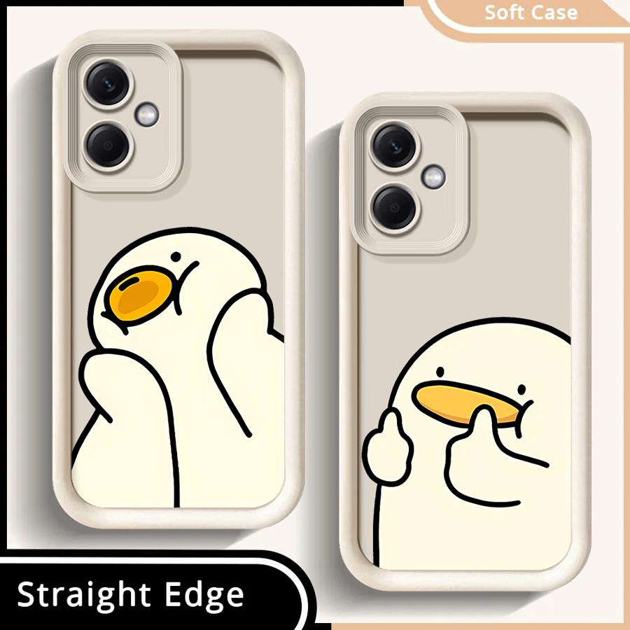 Cute Thumbs Up Duck Phone Cover Case for Xiaomi Redmi Note 14 Pro Plus A1 A2 A3 A4 12C 10 14C 12 12s 11 11s Note 13 13C