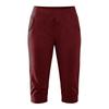 Women Stretch Capris Yoga Pants Elastic Waistband Soft Fabric Athletic Workout Cropped Trousers for Fitness and Activities
