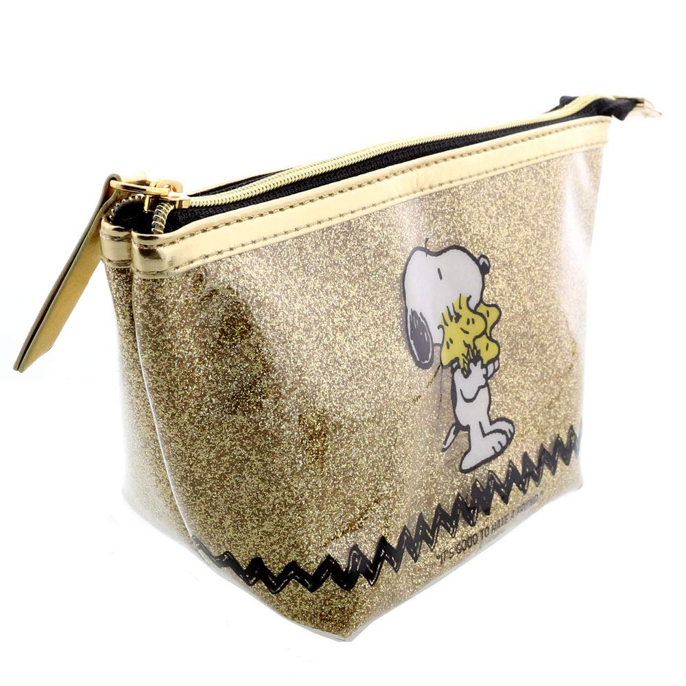 Sunstar Schreibwaren Snoopy Stiftemäppchen New Life Collection Gold S1417355