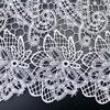 22 cm Tenká nit Polyester Lehká Vodou rozpustná Krajka Krajkové doplňky DIY Oblečení Sukně Manžety Dekorativní materiály