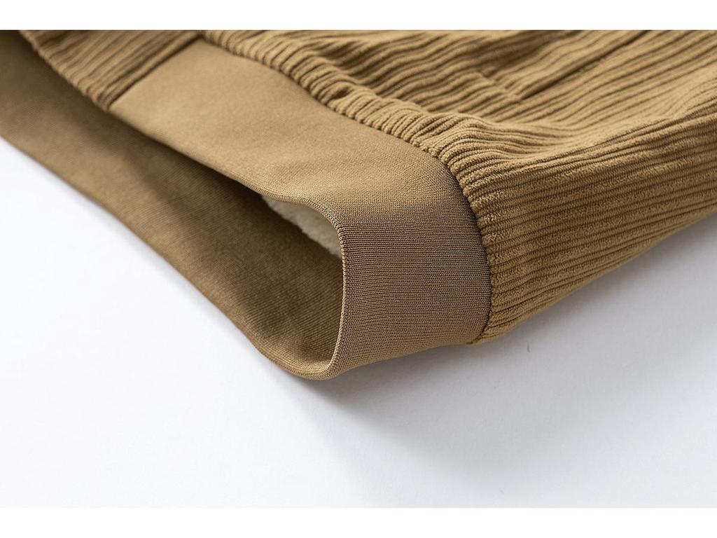 Men's Retro Velvet-Lined Corduroy Jacket - Winter Casual Lapel Coat