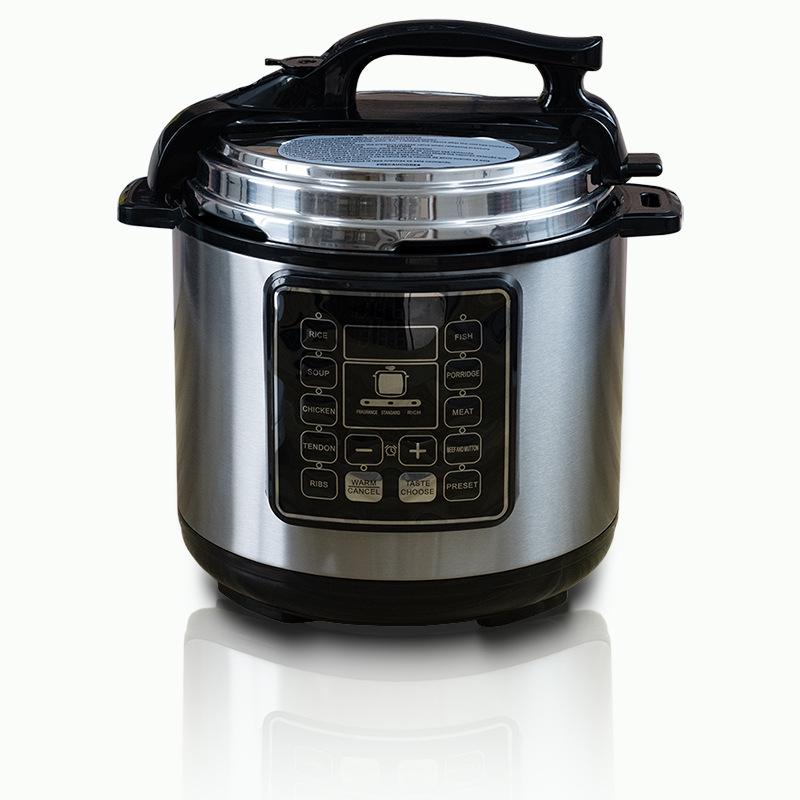 

Умная многофункциональная электрическая скороварка 4л-12л для кухонь большой вместимости 4L EU 220V чёрный