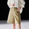 Demana Women's Straight-Leg Casual Mid-Length Pants