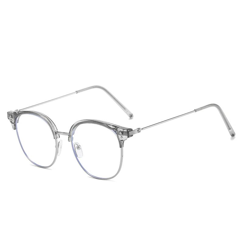 Classic Half Frame Pochromic Sunglasses Men Women Retro Chameleon Sun Glasses Male Fashion Changeoutdoors Shades