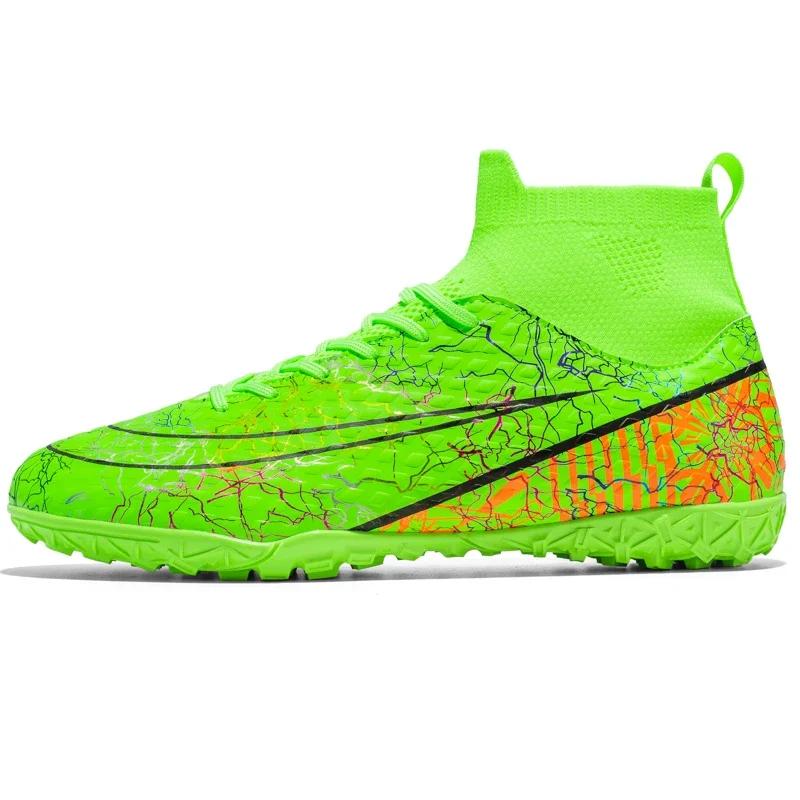 Men Soccer Shoes Society Football Boots Original Professional Casual Cleats Sports Indoor Field Studded Training Football Shoes