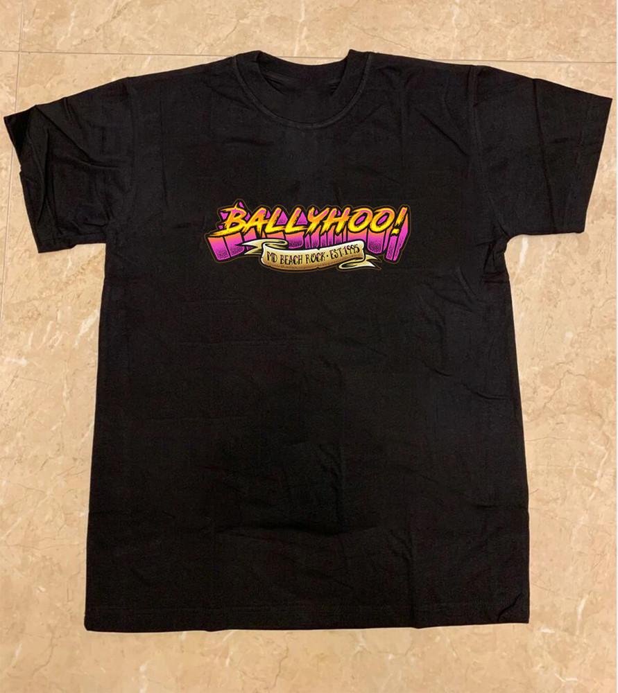 Ballyhoo Band  LOGO Black Cotton SHirt Full size S5XL CL82 Unisex T-Shirt S