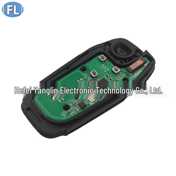 Compatible with Ford Focus 315MHz 3+1 Button Folding Remote Control with 49 Electronic Chip.
