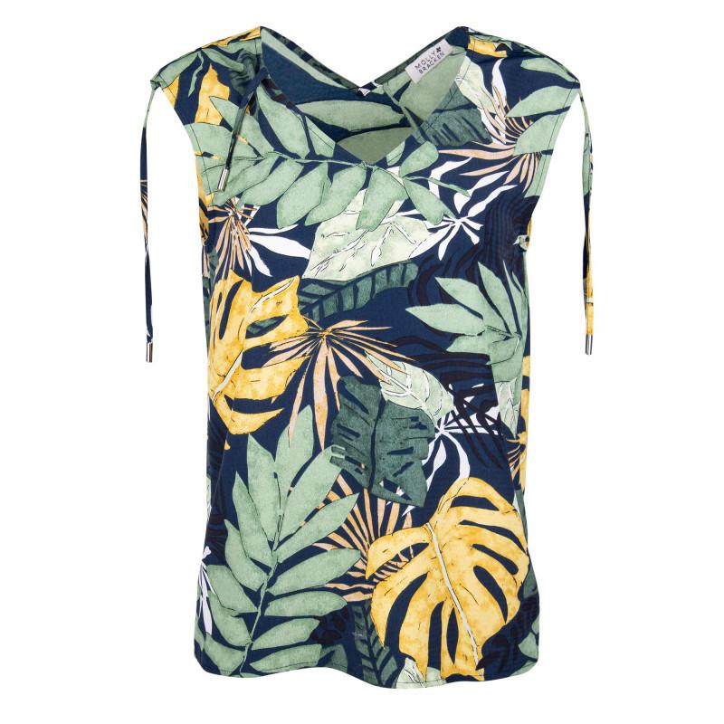 

Женский топ без рукавов с V-образным вырезом и тропическим принтом MOLLY BRACKEN
