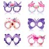 Butterfly Paper Glasses Spring Party Favors Birthday Party Eyeglasses Photo Booth Props for Kids Adults Holiday Supplies