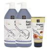 Hair & Scalp Deep Clean Booster Shampoo 800g X2 + Treatment 300g