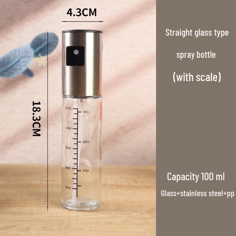 Stainless Steel Press-Type Oil Mister
