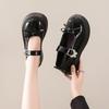 Versatile Skirt French Women's Single Shoes Spring and Summer New Temperament Bow Mary Jane Shoes Women