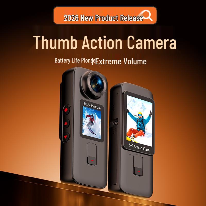 

Dual Screen HD Action Camera: Waterproof, Shockproof, Perfect for Hiking, Cycling, and Travel 1/3 inch FULL HD 3CMOS Image Sensor