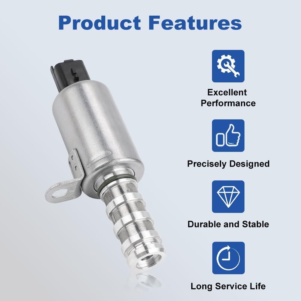2 PCS OCV Oil Control Variable Valve Timing (VVT) Solenoid Replacement for 11368610388 11367587760 Compatible with Mini Cooper S Clubman R55 R56 R57
