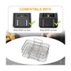 Griglia per friggitrice ad aria per Ninja Dual Air Fryer in acciaio inossidabile 304, griglia disidratatore multistrato, griglia per toast, accessori per friggitrice ad aria