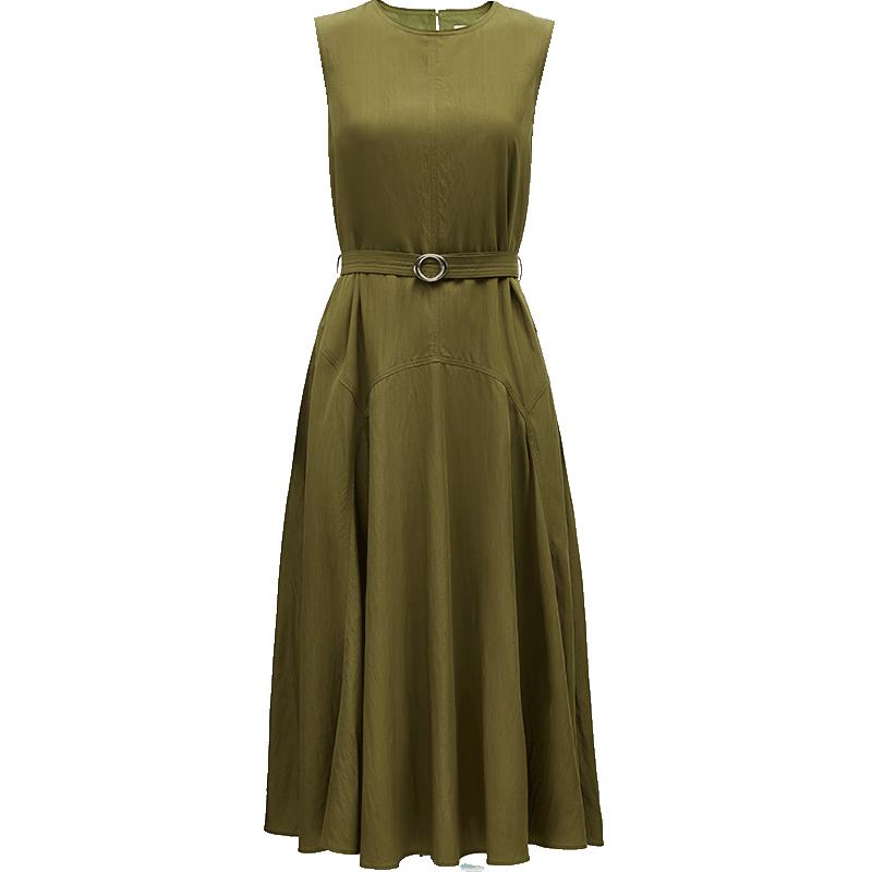 

ONLY Женское однотонное миди-платье А-силуэта без рукавов на весну 2025 XS