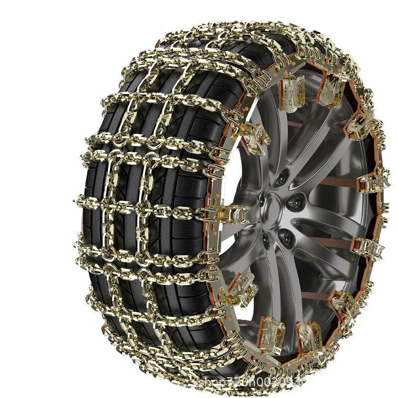 Universelle Anti-Rutsch-Schneeketten für Limousinen, SUVs und Geländewagen