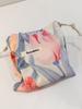 Fresh And Sweet Pink Tulip Fabric Storage Bag Soft Dustproof Organizer Drawstring