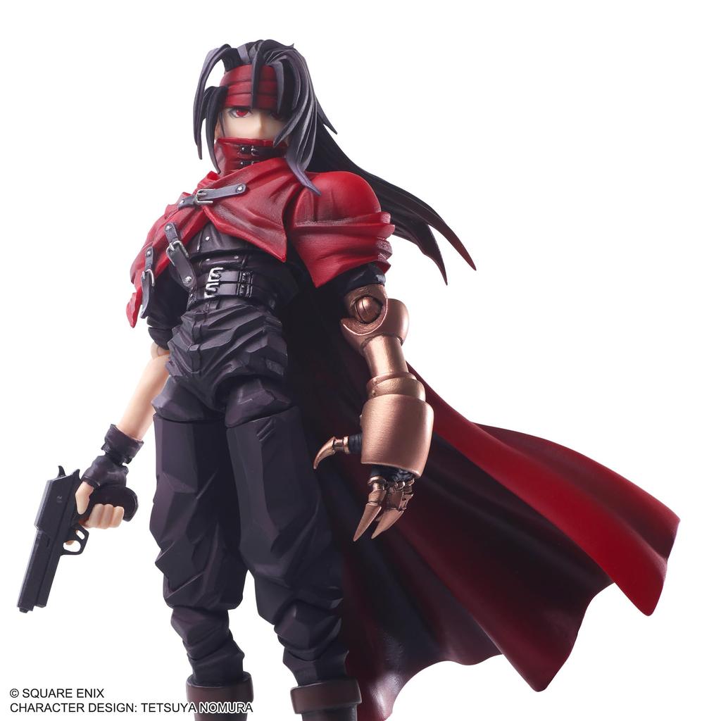 Final Fantasy VII Bring Arts PVC Painted Movable Figure <Vincent Valentine>