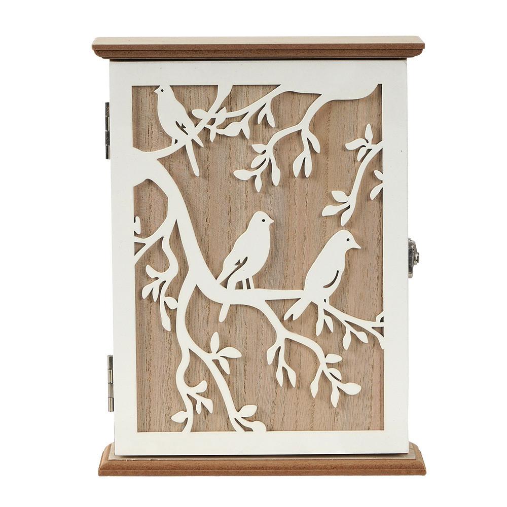 Organizzatore di Chiavi in Legno con Custodia Antipolvere per Decorazione di Casa e Auto
