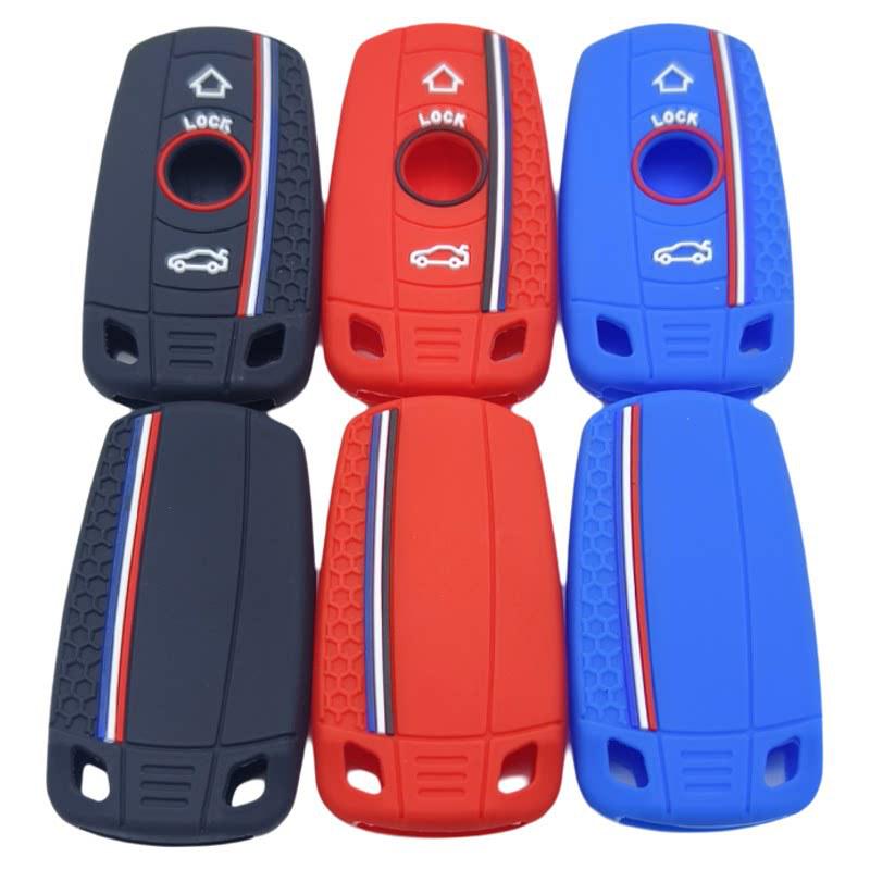 Soft Silicone Protective Cover for BMW Key Case (X1, X5, X6, E90, E60, 1 Series, 3 Series)