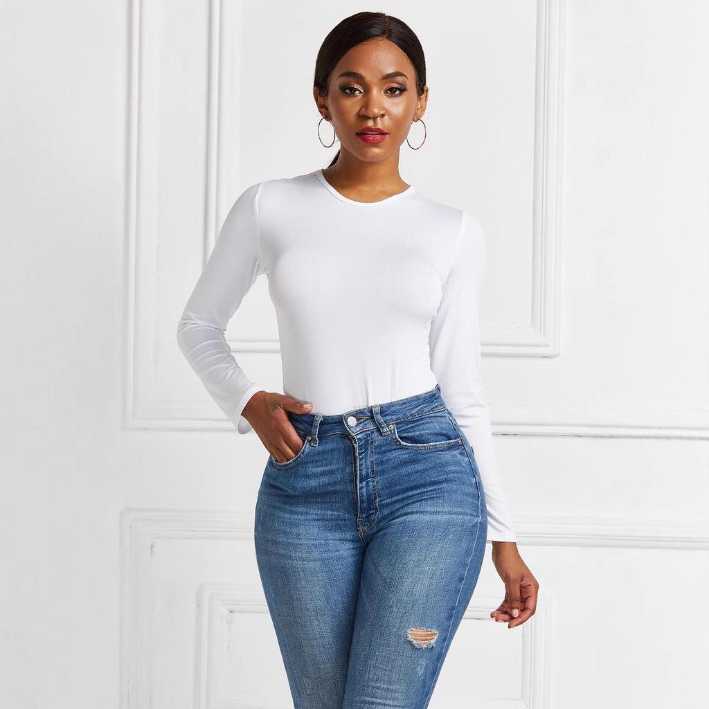 13-Color European Sexy Long Sleeve Jumpsuit Dress - Autumn Collection