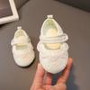 White Color Princess Shoes Non-Slip Sole Rubber Sole Shoes New Toddler Shoes  for 0-15 Month