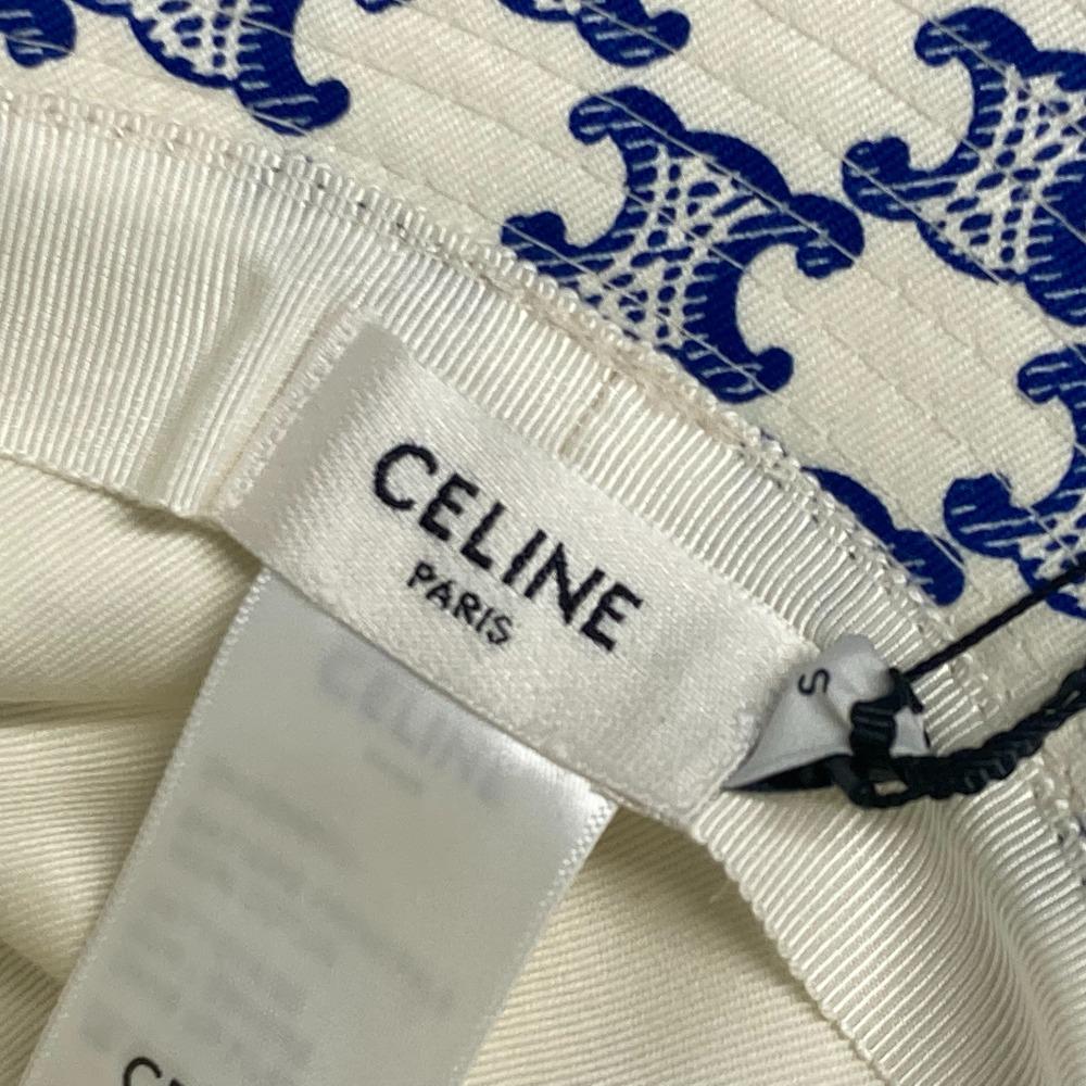 CELINE 2AUE5460U Monogram Triomph logo hat bucket hat bob hat Unused
