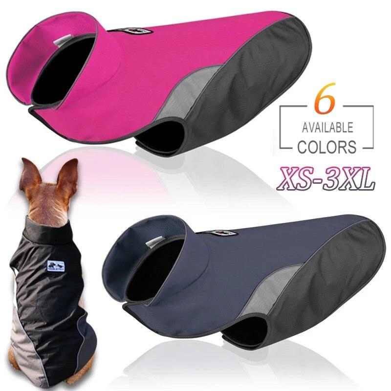 

Одежда для собак для маленьких и больших собак, водонепроницаемое пальто для собак, светоотражающая одежда для домашних животных, костюм для золотистого ретривера, бульдога, куртка