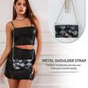 For OnePlus Nord 5 5G/Ace 5 Ultra 5G Case Snake Skin Texture PU Leather Phone Wallet Cover with Shoulder Strap
