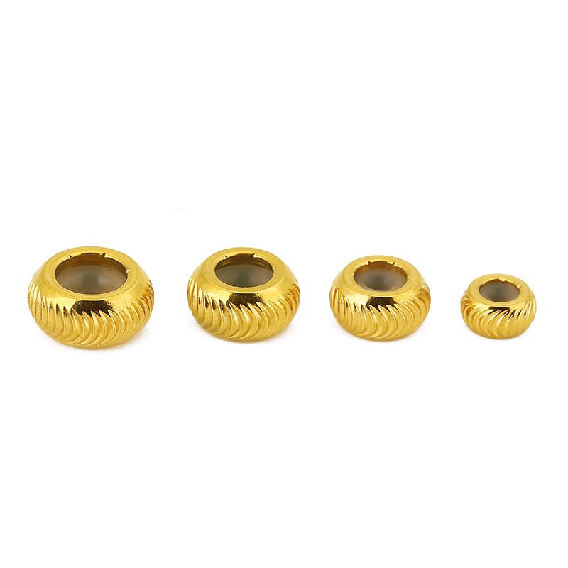 5 Stück 6 8 10 mm Edelstahl Stopperperlen Mit Silikonkautschuk Endabstandshalter Perlen DIY Schmuckherstellung Armband Halskette Zubehör
