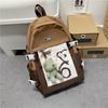 Dopamine Japanese schoolbag female niche simple teenager junior high school college student large capacity computer backpack