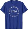 1776 Patriotic Vintage Style USA 4th of July T-Shirt