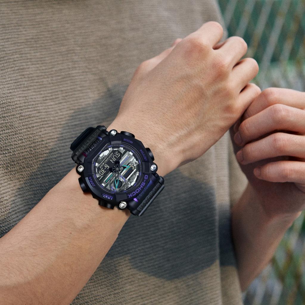 Casio Elegant Quartz Watch With 200m Water Resistance Men Watches Black GA-900AS-1A