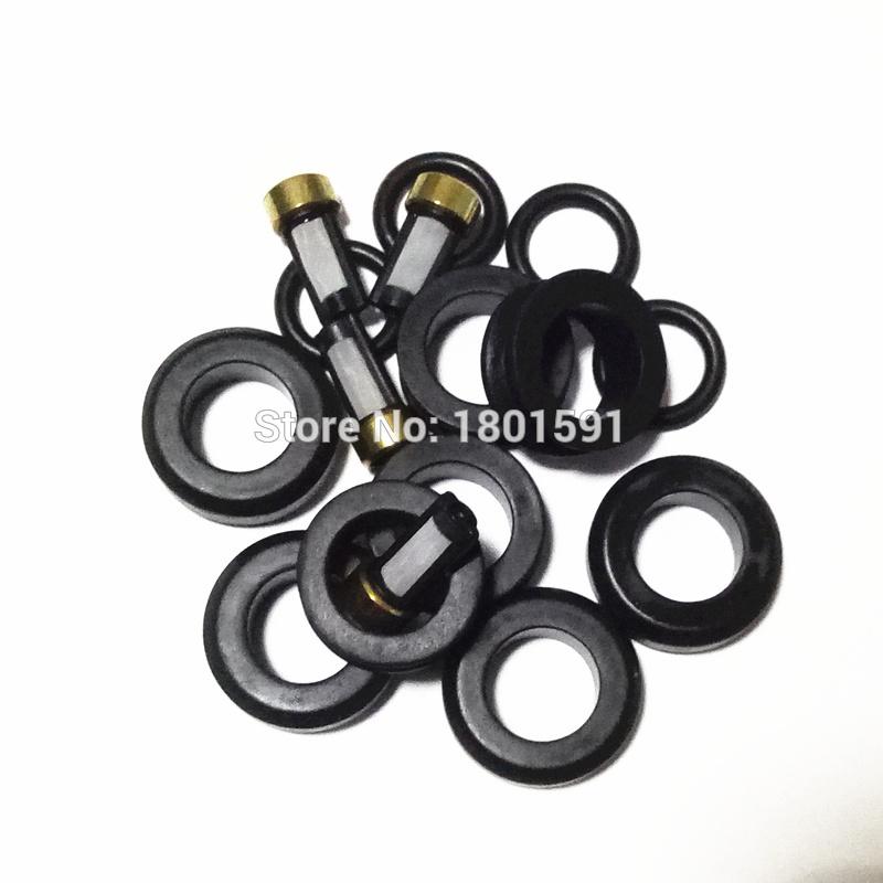 4set Fuel Injector Repair Kit Service Kit For Toyota 4Runner Tacoma T100 2.7L 23209-79095 2325075050 Replacement  (AY-RK076)