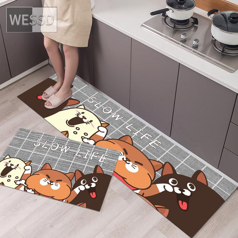 Tappeto Passatoia Cucina Antiscivolo 40x60 Cm – Lavabile In Lavatrice – Runner Per Corridoio Ingresso