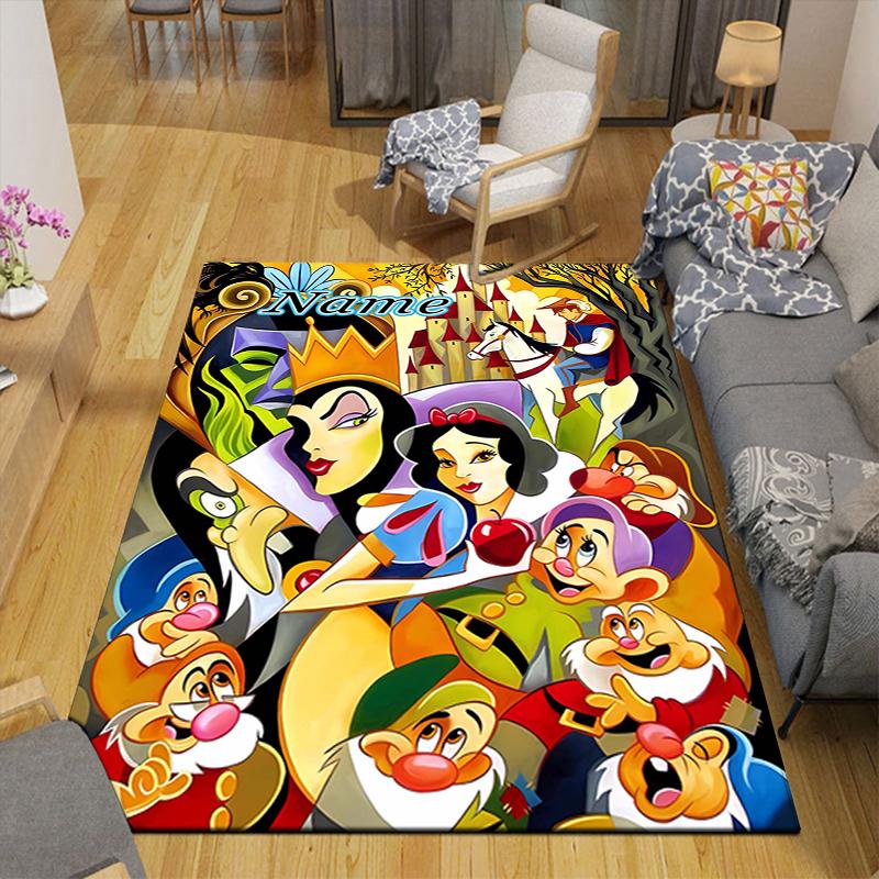Custom 1Pc Snow White'S Magical Garden Rug Office Carpet Indoor Outdoor Entrance Doormat Nonslip Soft And Comfortable Living Room D916241