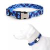 Camouflage Dog Collar Adjustable Half Metal Buckle Pet Outdoor Walking
