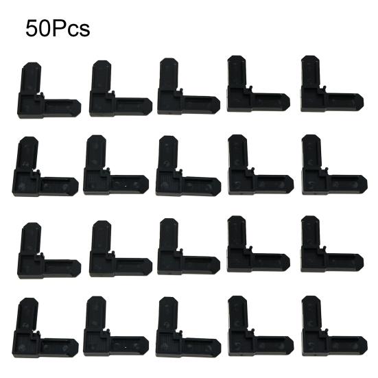 8/20/50/100Pcs Screen Frame Corner 5/16"×3/4" Sliding Casement Window Door Screen Frame Corner Replacement Parts Accessories