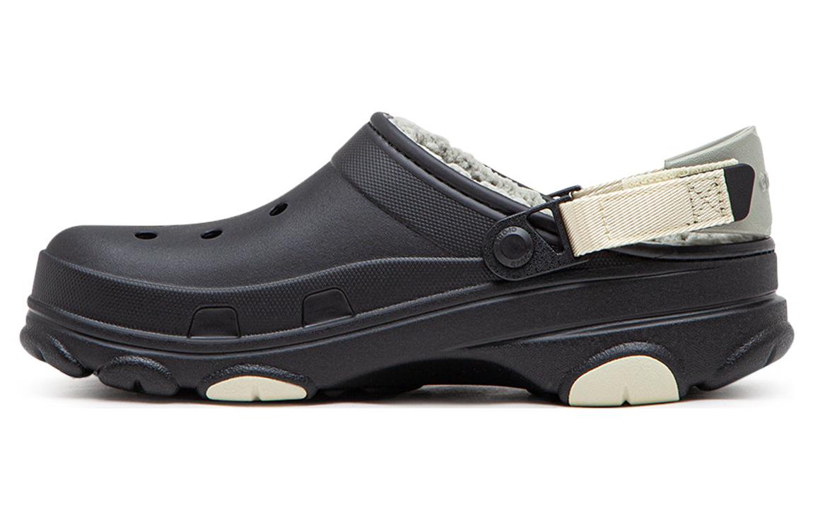 Кроксы All Terrain Lined Clog  Черный Белый  207936-001 41-42