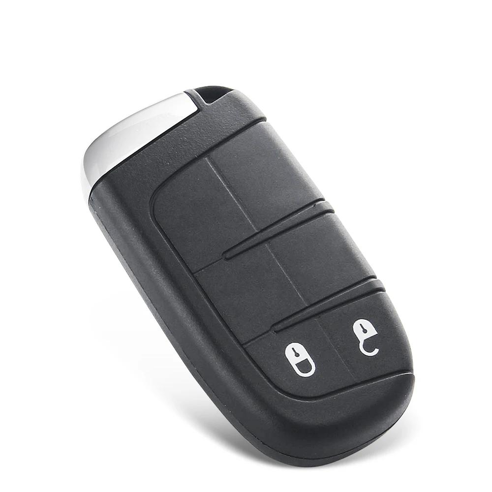 Sip22 Blade Smart Remote Car Key Shell Fob For Jeep Renegade Compass 3/4/5 Buttons Auto Suv Keyless Entry Fob Case