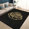 3D H-Hogwarts Magic Sign Gift Rug Carpet for Living Room Bedroom Home Decor,kids Play Non-slip for Sofa Doormat